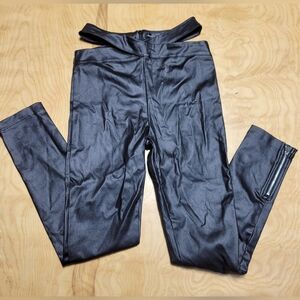 White Fox Hip Cutout Pants Medium